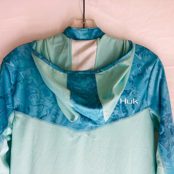 Huk Performance Fishing Women's Size Medium Long Sleeve Hoodie Shirt - Picture 5 of 5